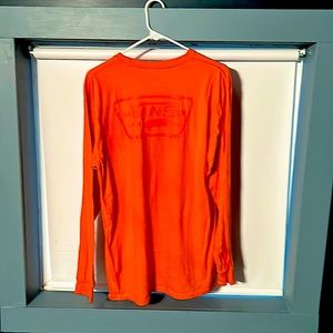 Vans monochrome graphic long sleeve tshirt